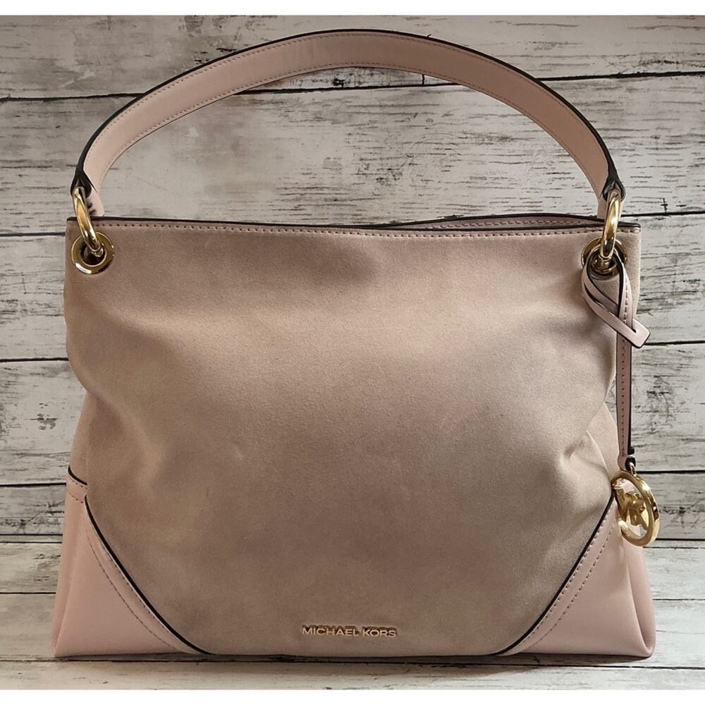 Michael Kors Women’s Pink Nicole Medium Shoulder Bag